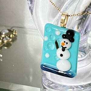 Snow ⛄️ Man Chain pendant